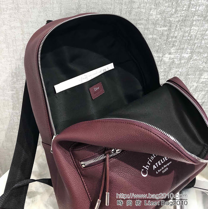 DIOR迪奧 homme 男款雙肩包 簡單休閒背包  zdo1359